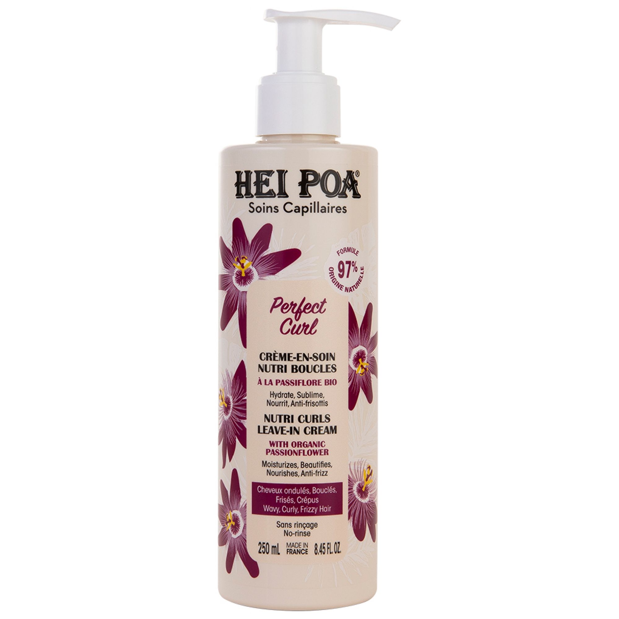 Hei Poa Creme Soin Nutri Boucles Fl 250ml 18,7x5x5 cm