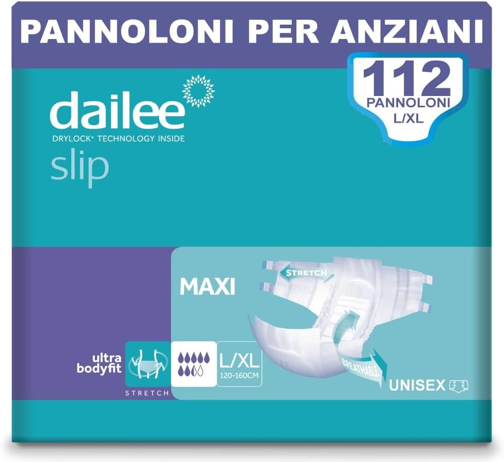 Dailee Slip Maxi Inkontinenz Windeln für Erwachsene