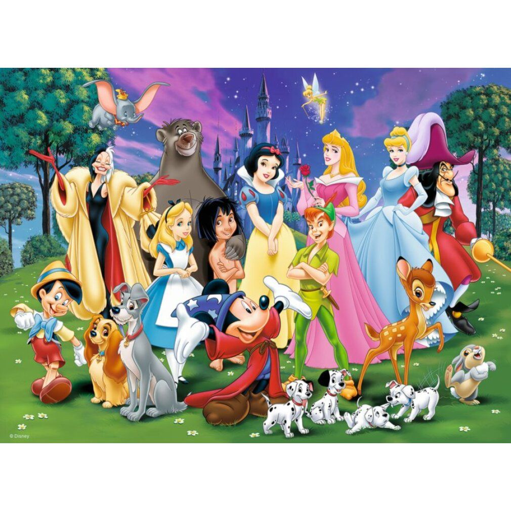 Kinderpuzzle Disney Lieblinge (200 Teile)