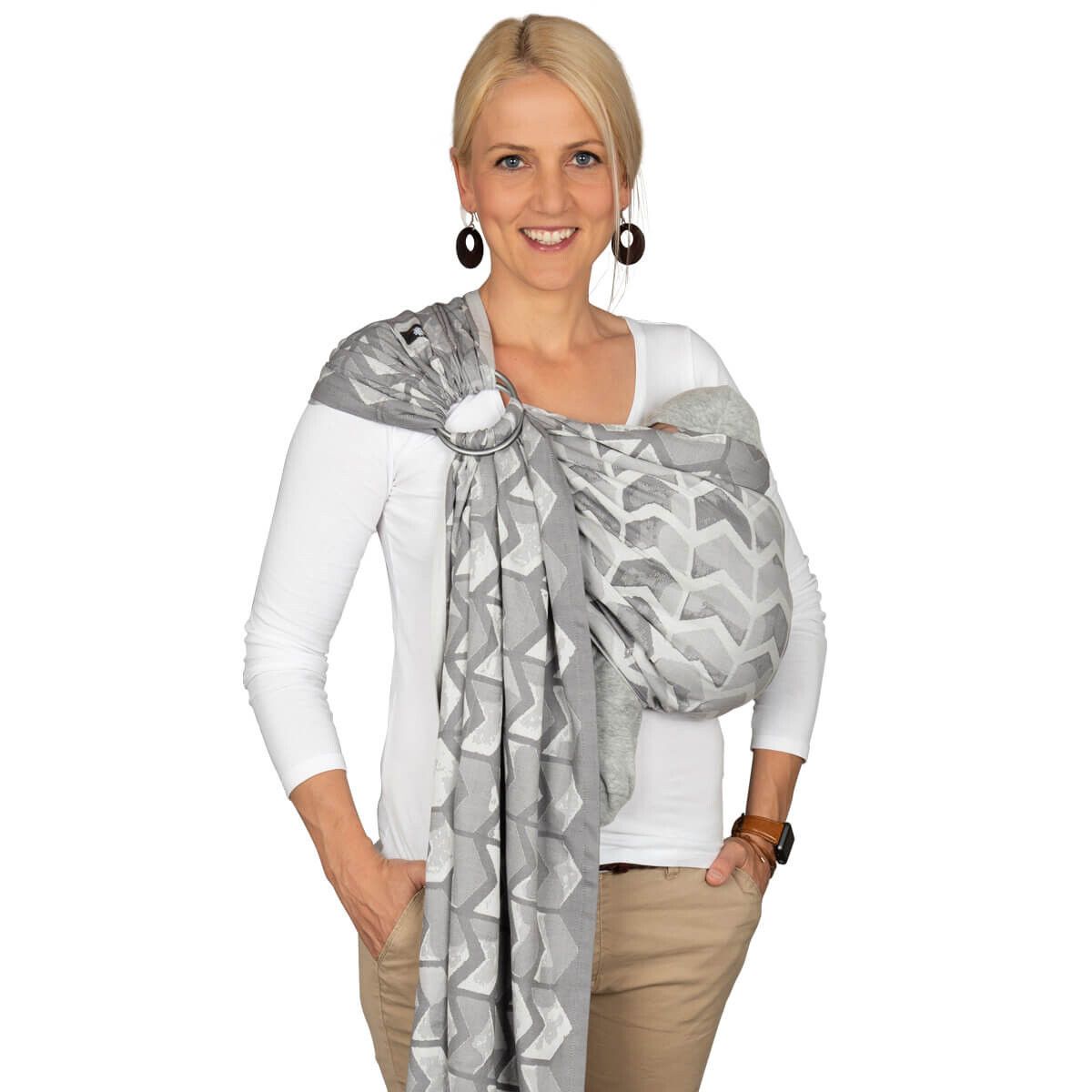 Hoppediz Babytragetuch Ring-Sling