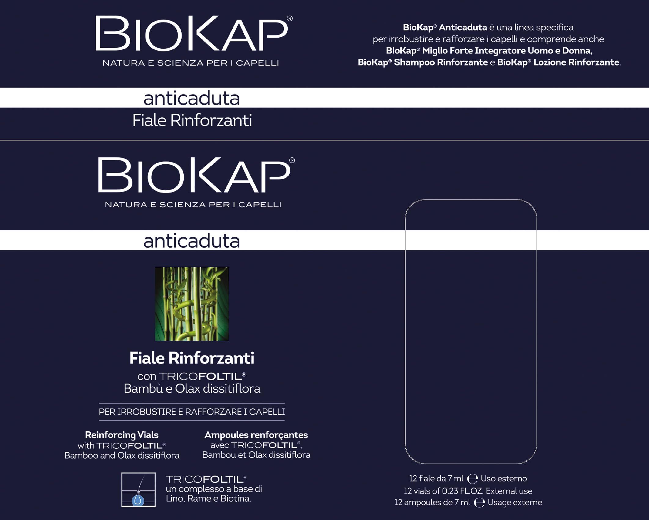 BIOKAP Anti-Haarausfall stärkende Ampullen