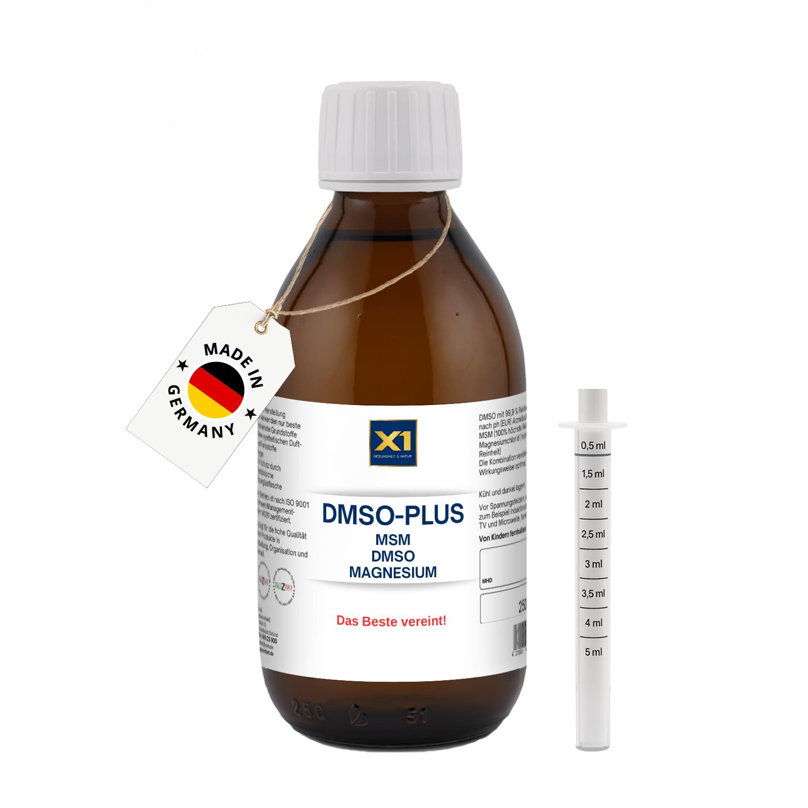 X1 Dmso Plus 250 ml Tropfen