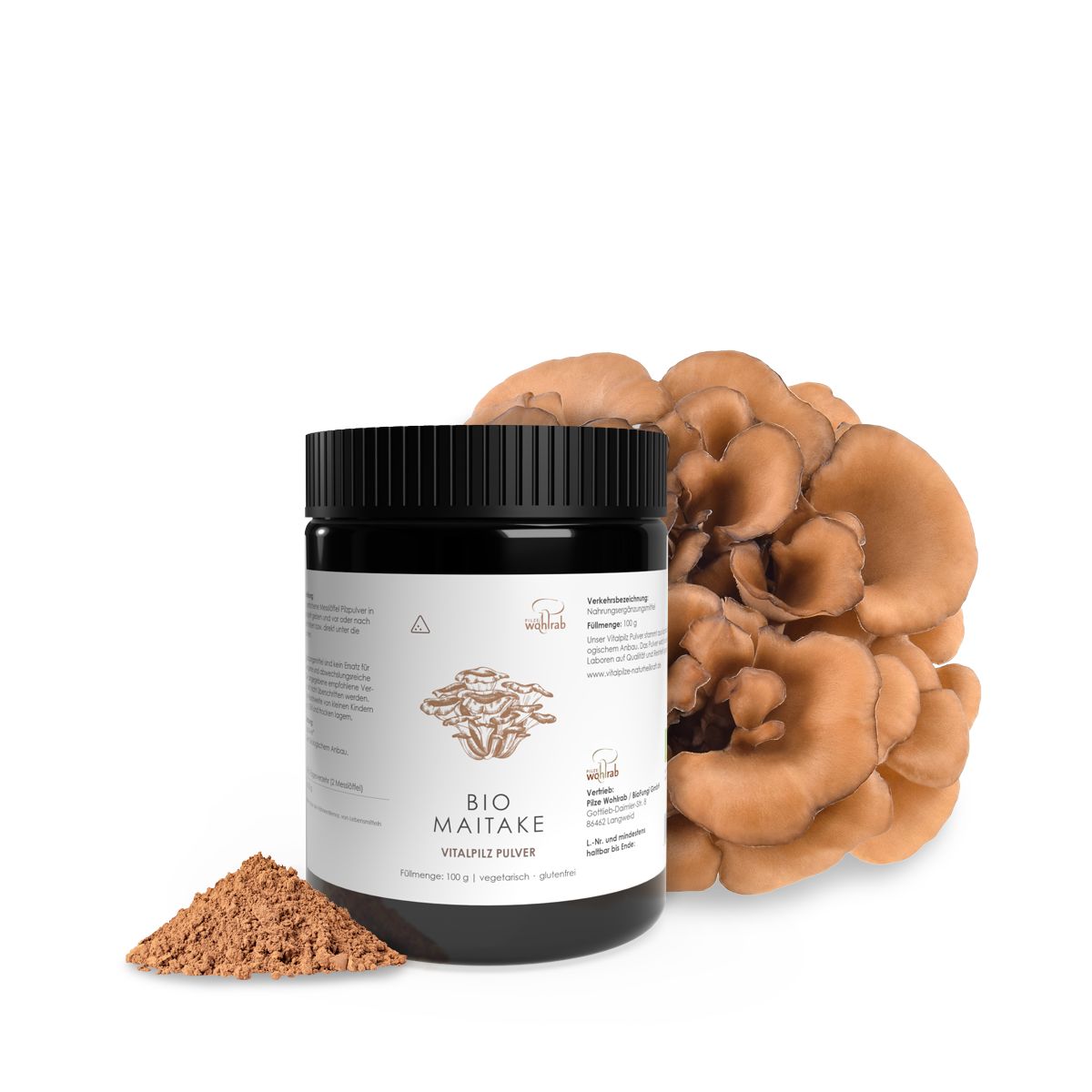 Pilze Wohlrab - Maitake BIO Pulver