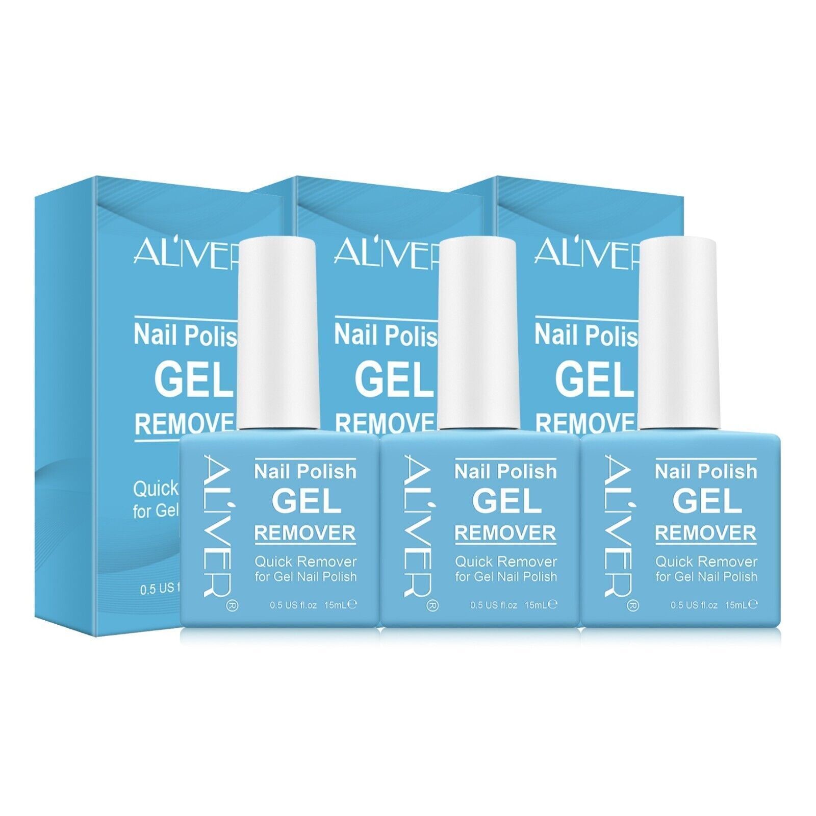 ALIVER Nagellackentferner Gellack Nail Polish