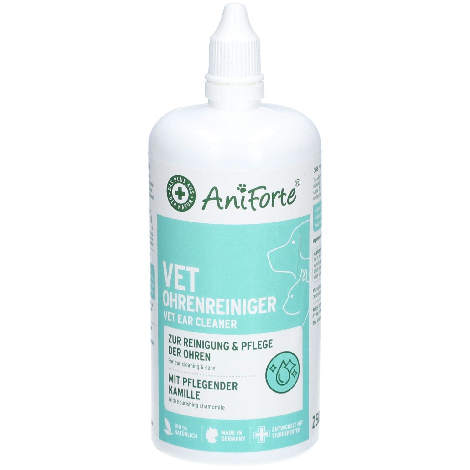 Aniforte® Vet Nettoyant pour les oreilles - Chiens et Chats