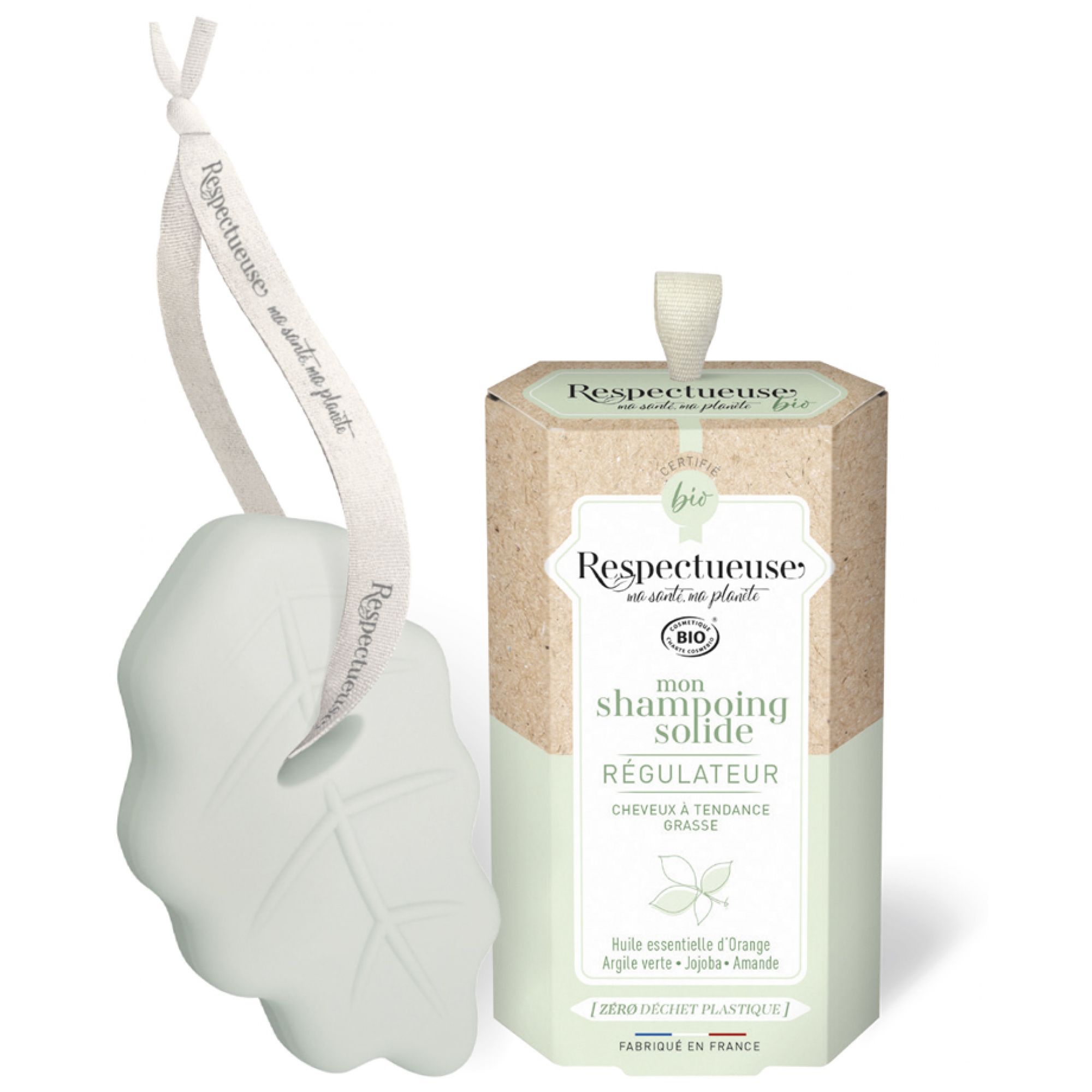 Respectueuse My Organic Regulating Solid Shampoo 12x8x3 cm