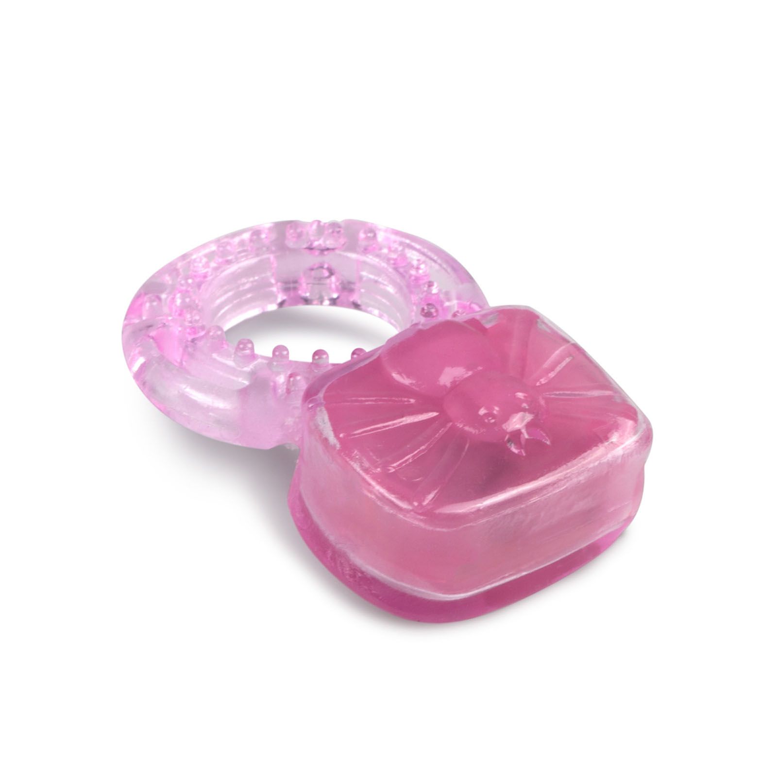 Easytoys - Pinker vibrierender Penisring mit Klitoris Stimulation