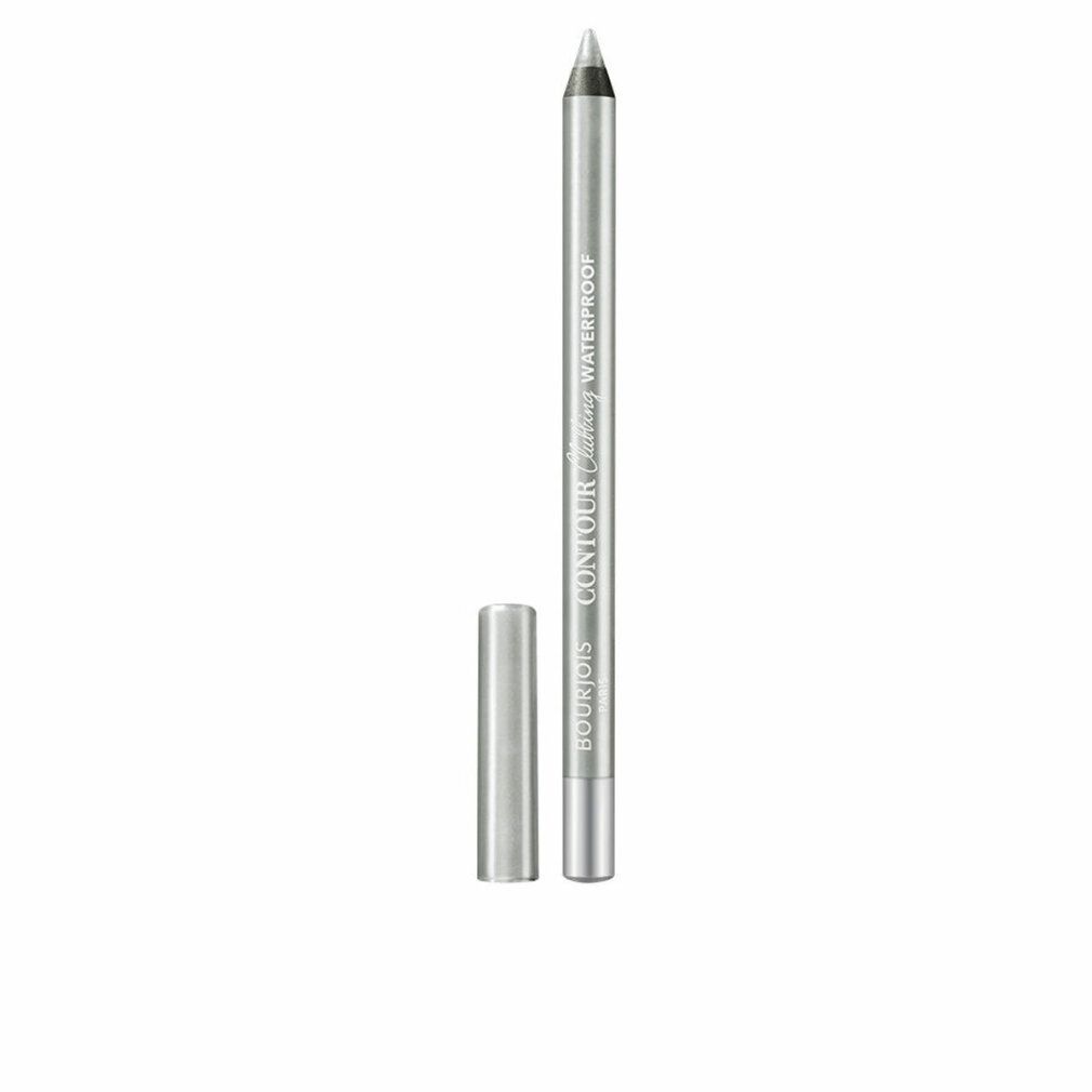Eyeliner-Stift, silberfarbenes Gehäuse, offene Kappe. Aufschrift: Contour Clubbing Waterproof.