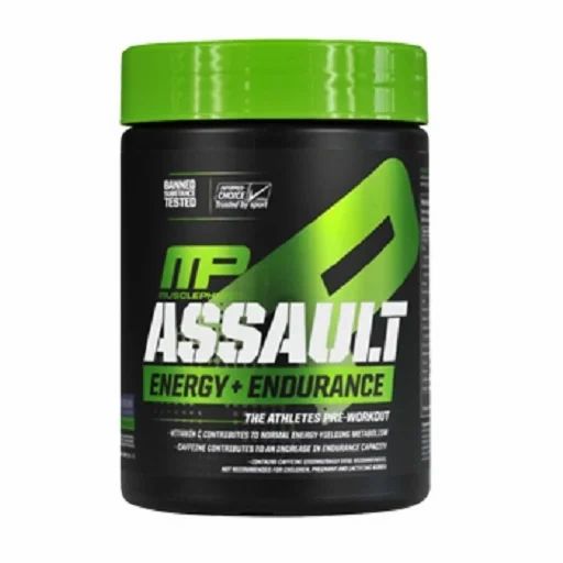 MusclePharm Assault Energy + Endurance - Green Apple