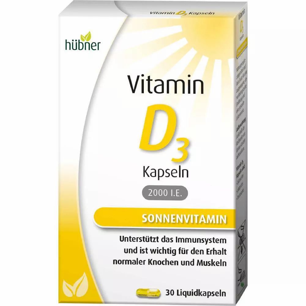 Hübner Vitamin D3 Kapseln 30Stk