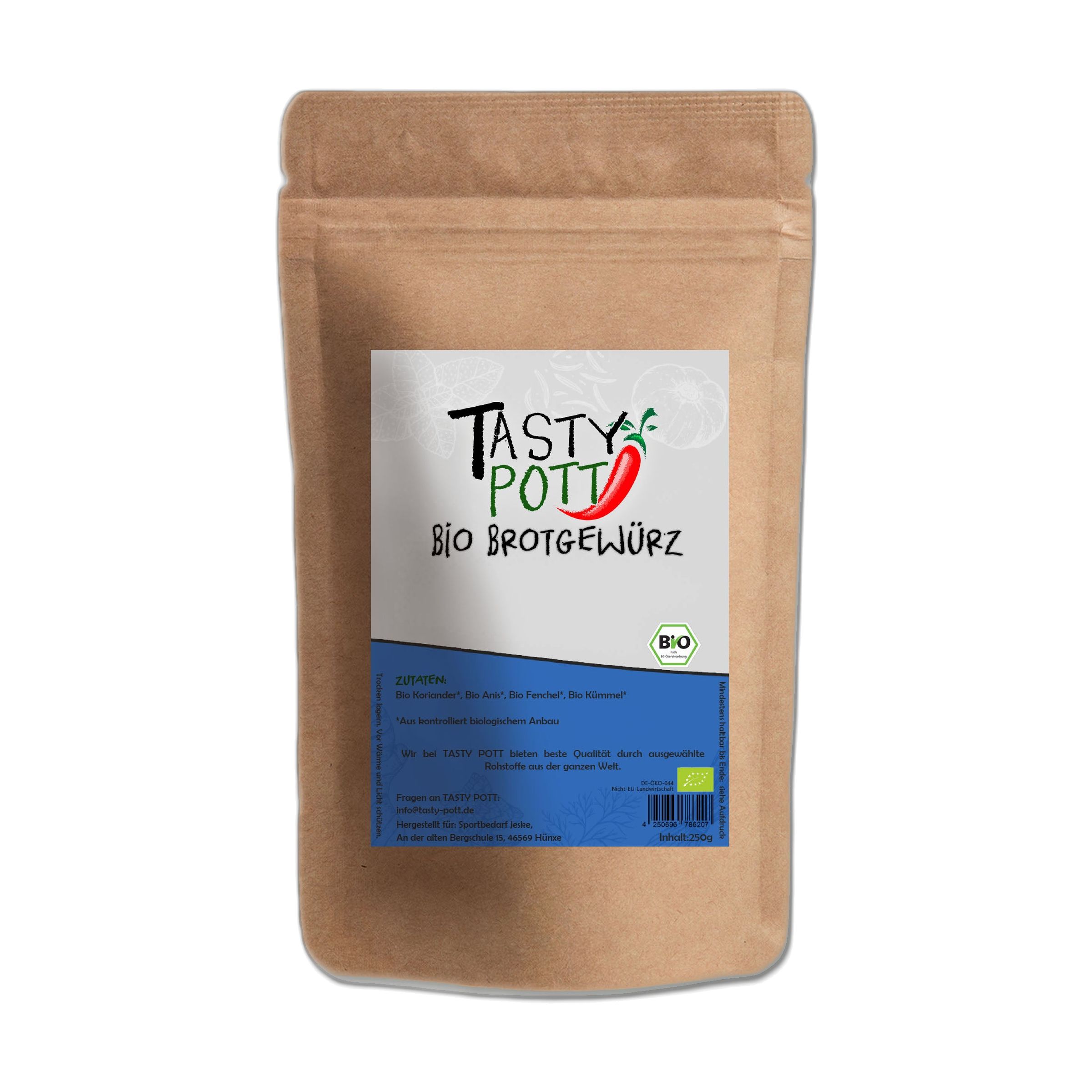 Tasty-Pott Tasty Pott Bio Brotgewürz 500 g