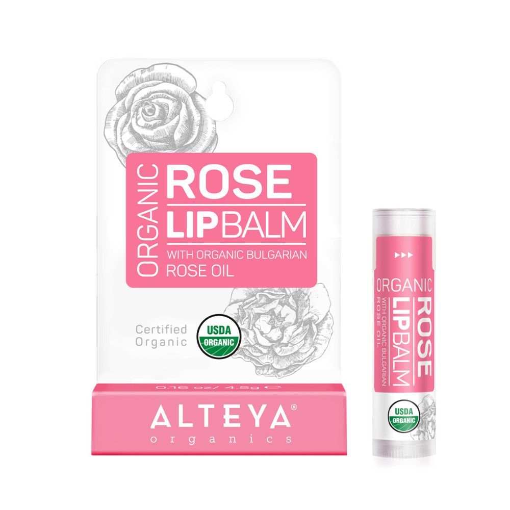 Alteya Organics Lippenbalsam mit Rosenöl 5 mg