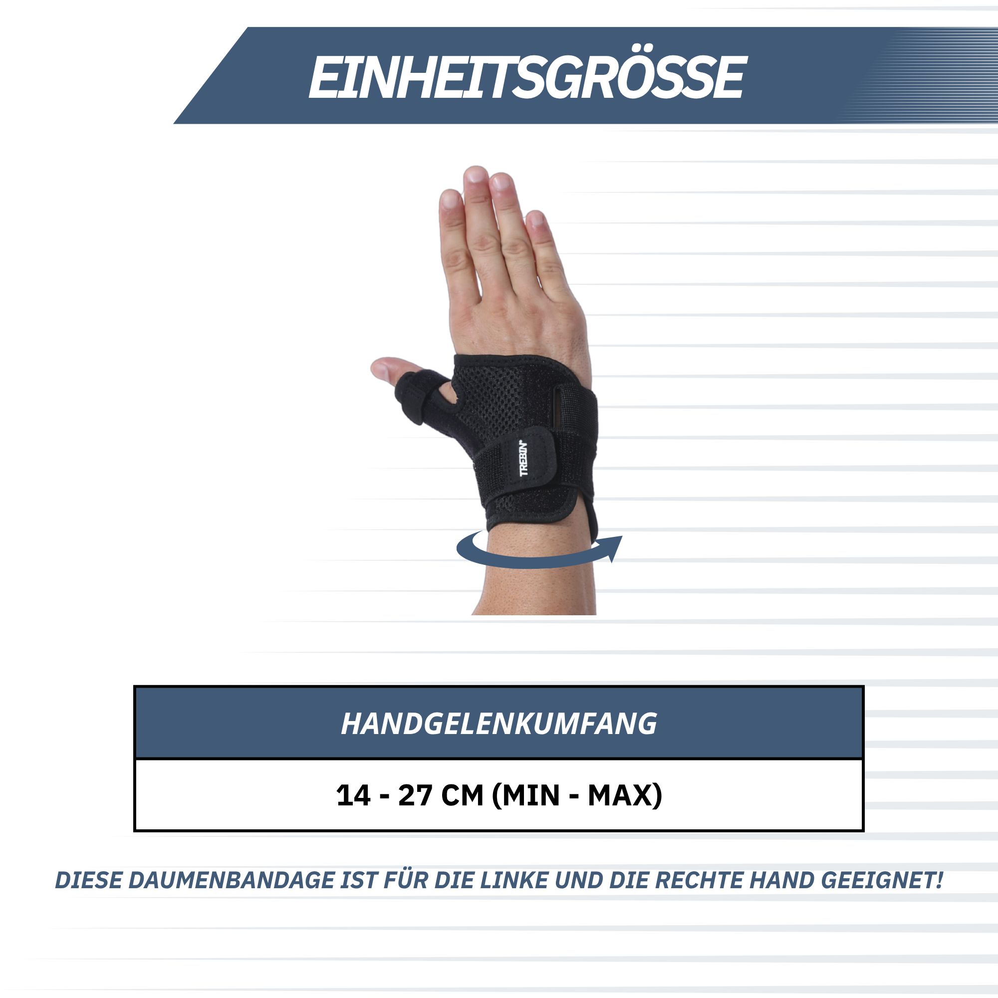 Trebin Universelle Daumenbandage