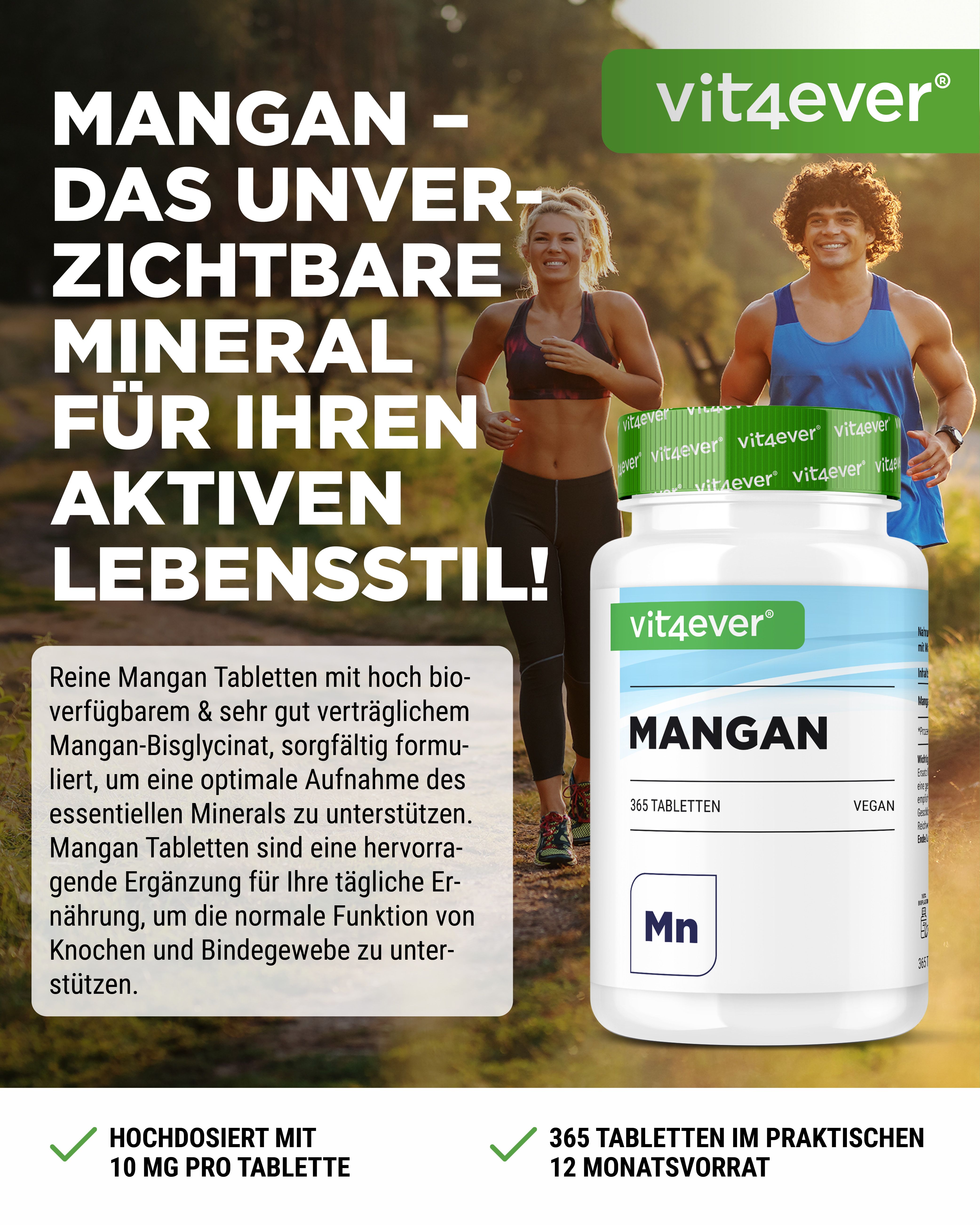 vit4ever Mangan 10 mg