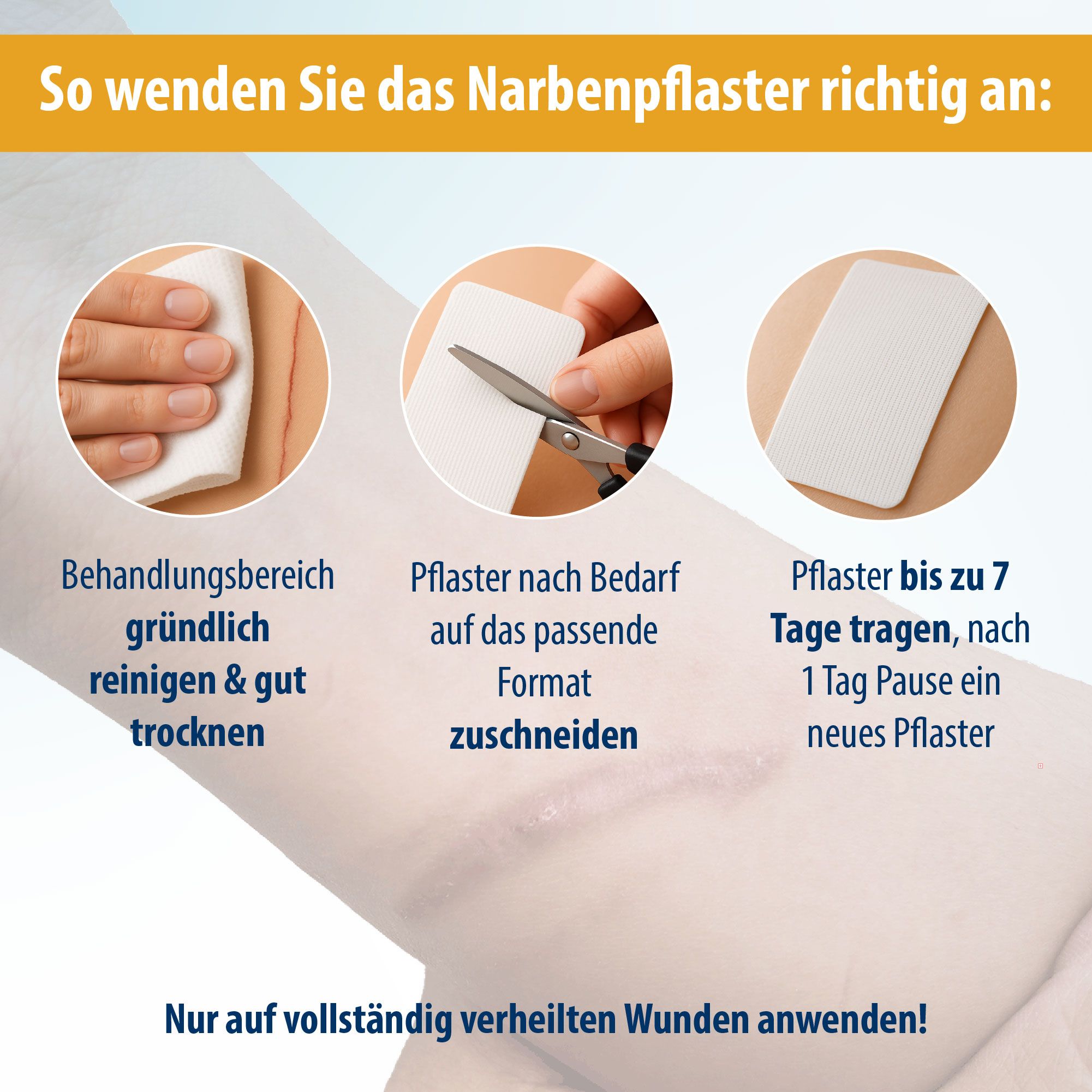 Evolsin Narbenpflaster mit Hyaluron