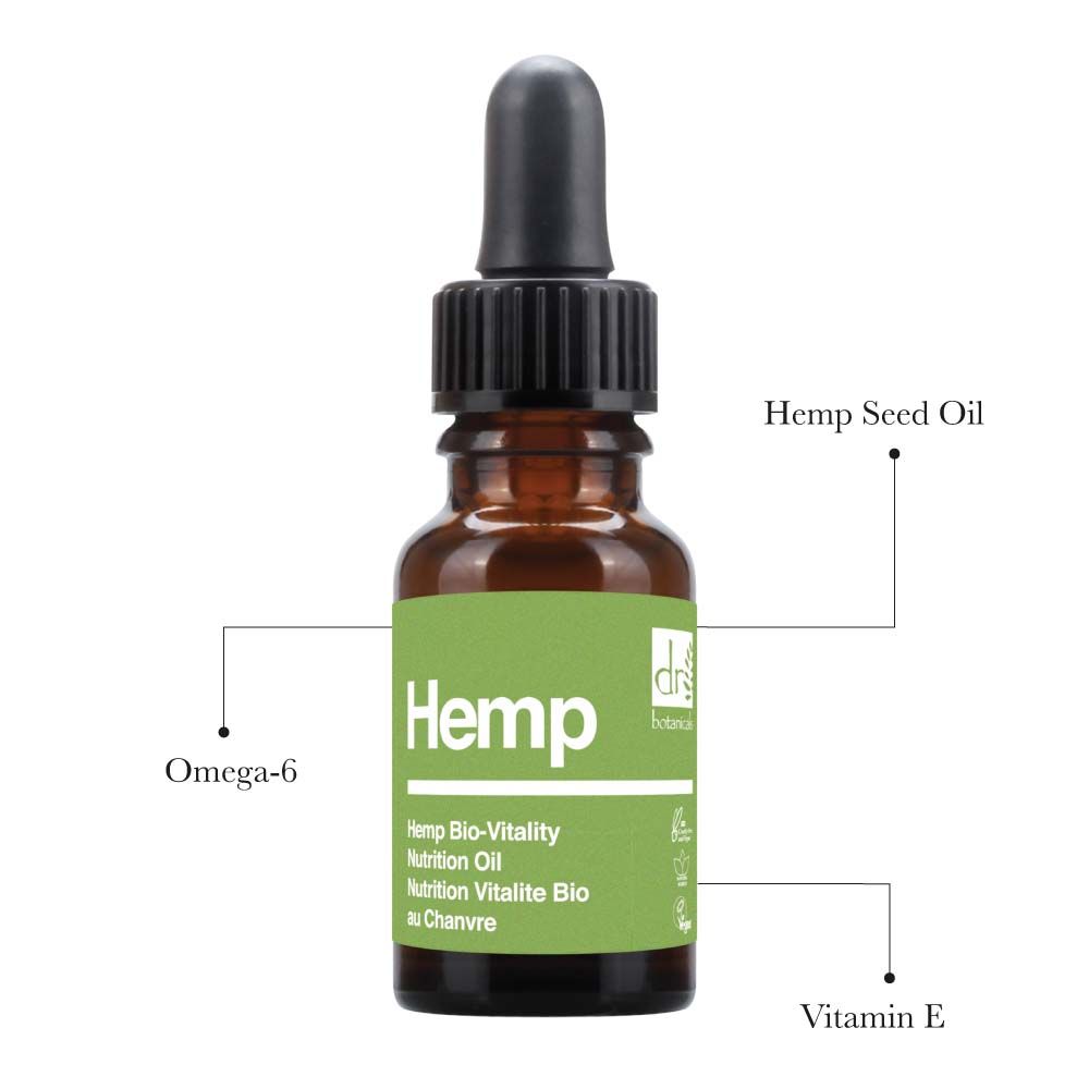 Dr Botanicals Naicinamide & Hemp Bio-Vitality Nutrition Oil