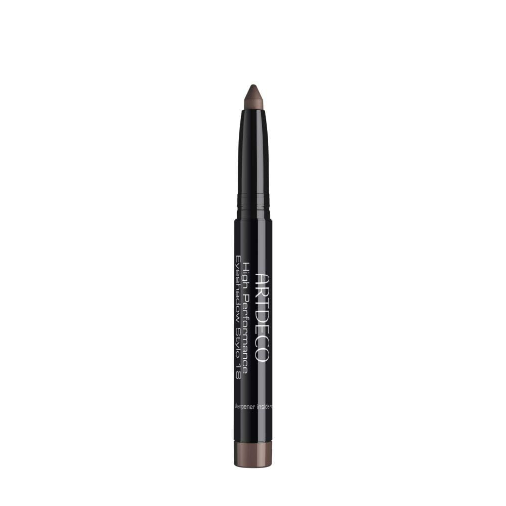 Artdeco High Performance Stylo Eyeshadow in dunklem Braun, Spitze ausgefahren.