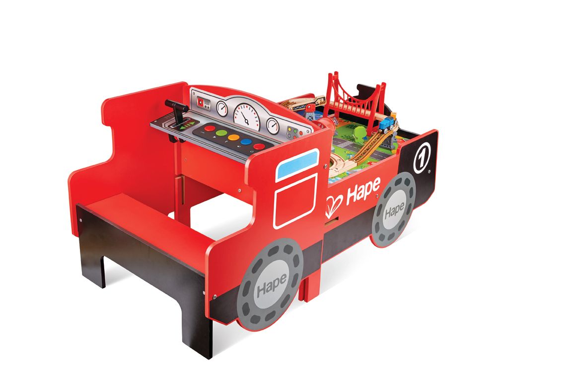 Hape Aufklappbarer Eisenbahntisch