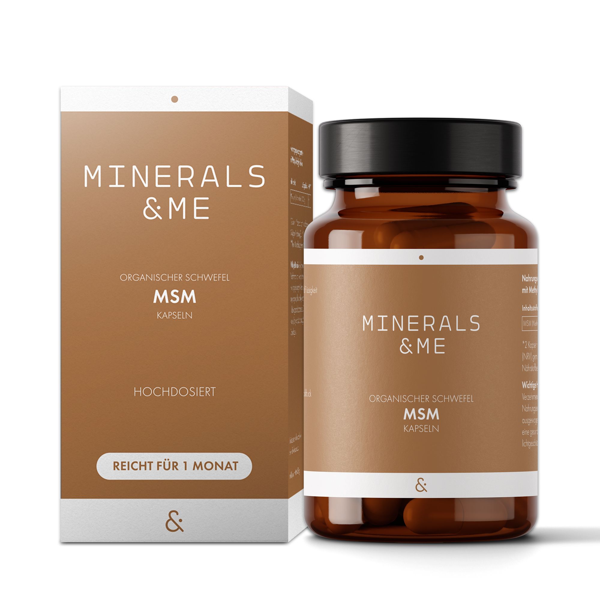 Minerals & ME® MSM Kapseln 60 St