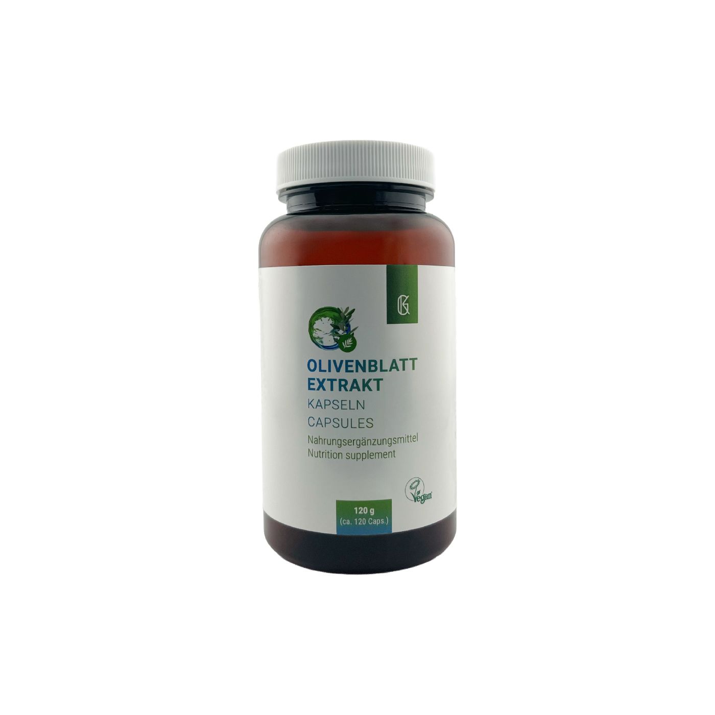 Kraftgras Olivenblatt Extrakt 120 g Kapseln