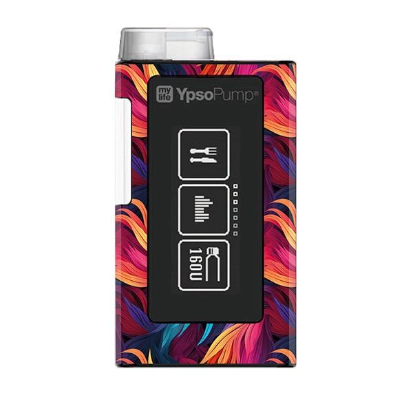 Diasticker® Mylife Ypsopump Sticker "Feathers"