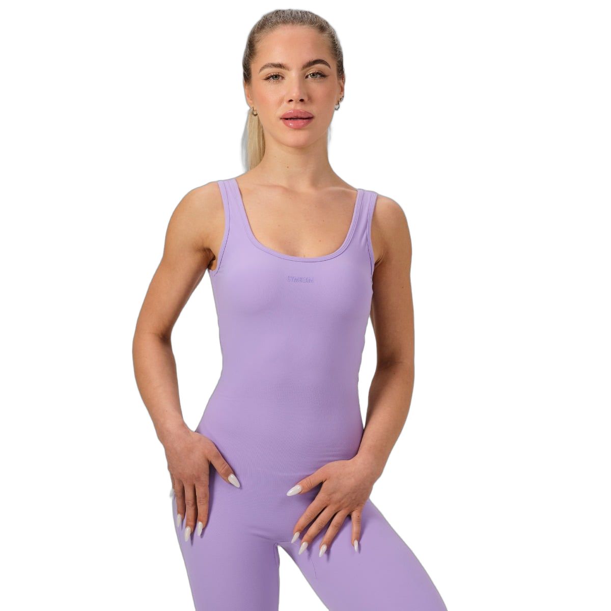 Jumpsuit Damen slim, ärmellos mit Rundhalsausschnitt, Iris 1 St