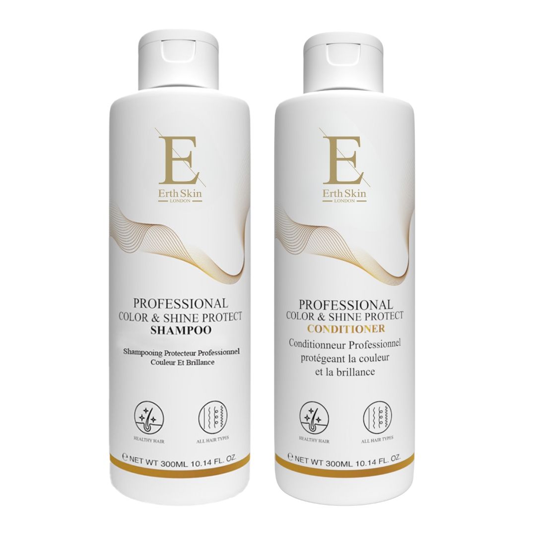 ErthSkin London Shampoo + Balsamo Color & Shine Protect