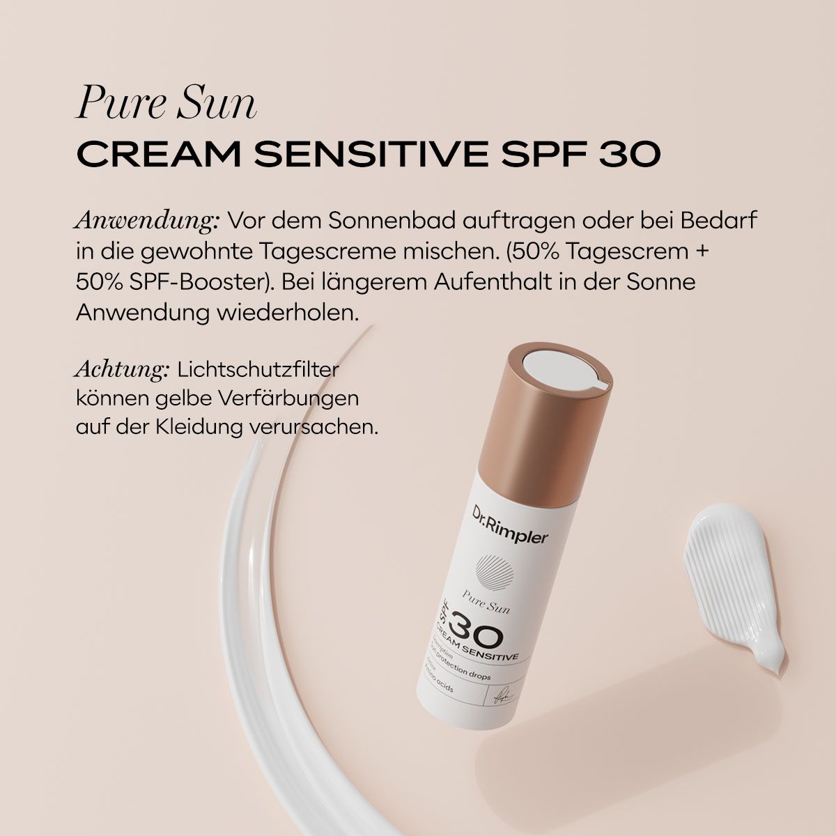 Dr. Rimpler Pure Sun CREAM SENSITIVE SPF 30
