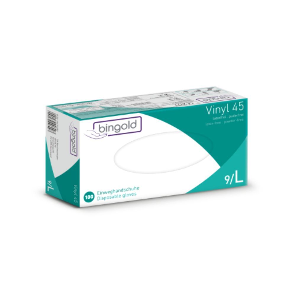 Bingold Vinyl 45 100 St Handschuhe