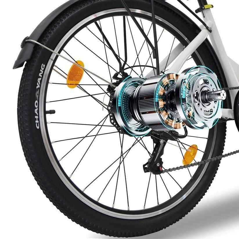 AVDL A32 E-Bike mit tiefem Einstieg für den Stadtverkehr, 48V 10,4Ah Akku