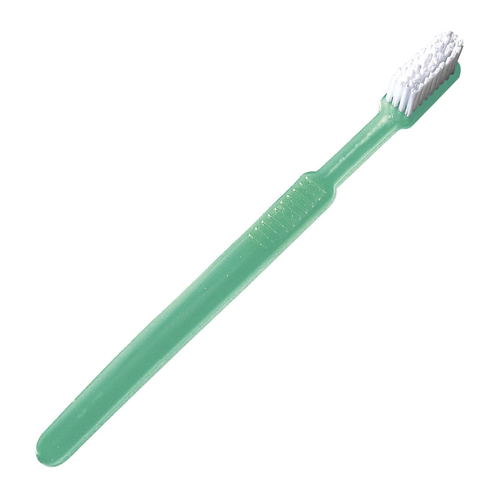 MED-Comfort - Einmal-Zahnbürste mit Zahnpasta - grün - 100 Stk.