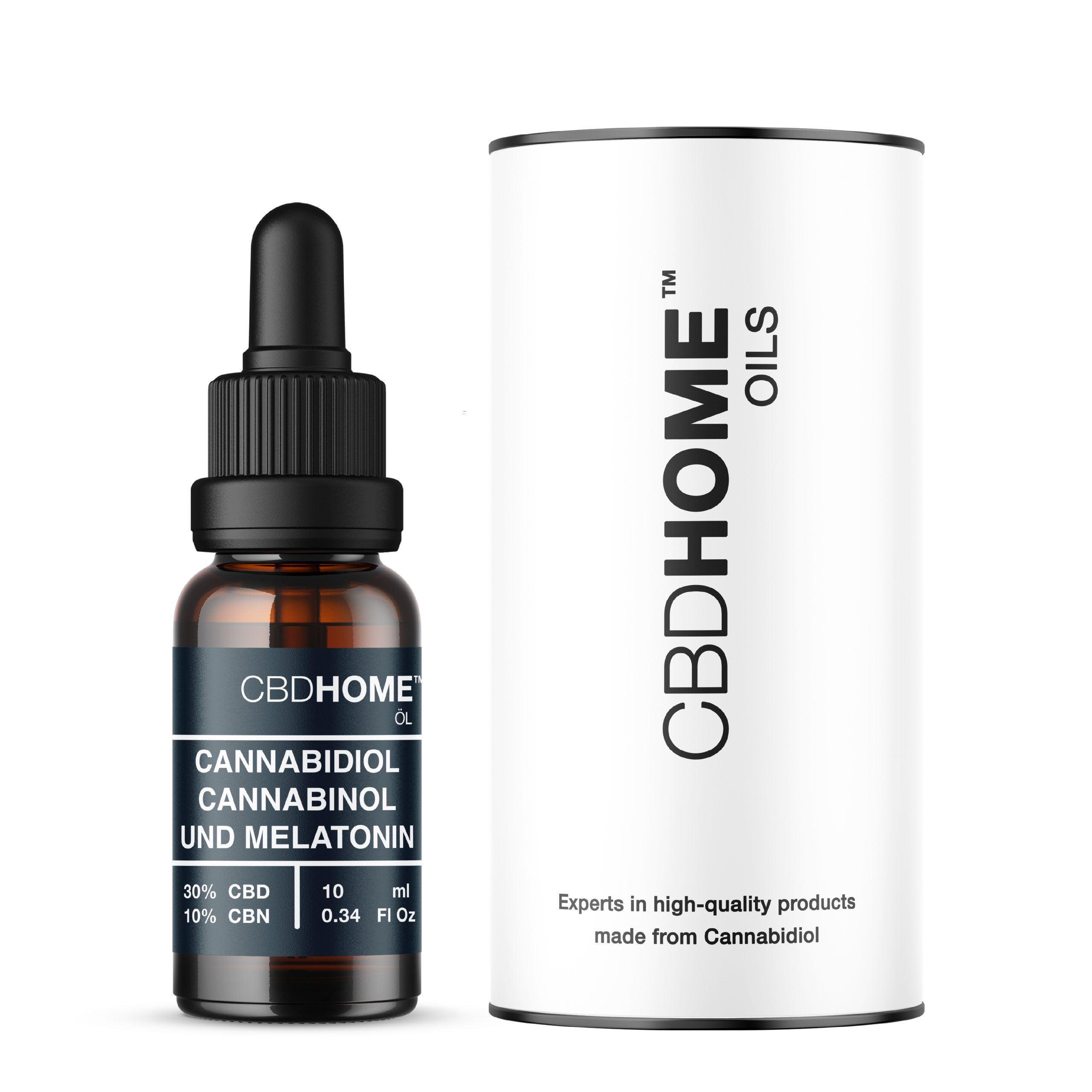 CBD Home – CBD-Öl mit CBN und Melatonin 30 % & 10 ml Öl