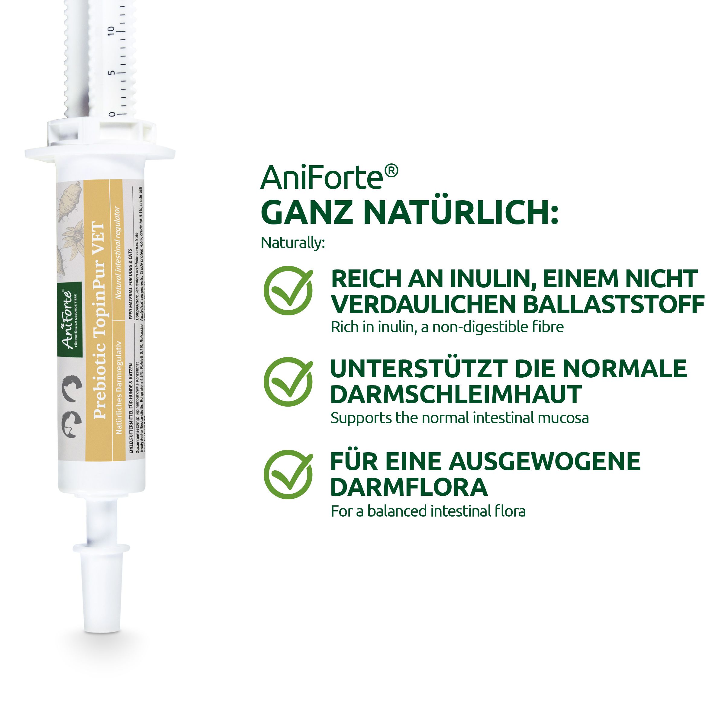 AniForte Prebiotic TopinPur VET 30 ml Applikator(en)