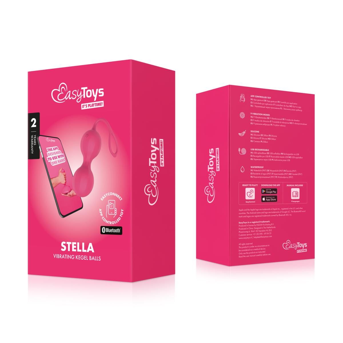 EASYTOYS Anal Vibrator Kegelbälle App gesteuert