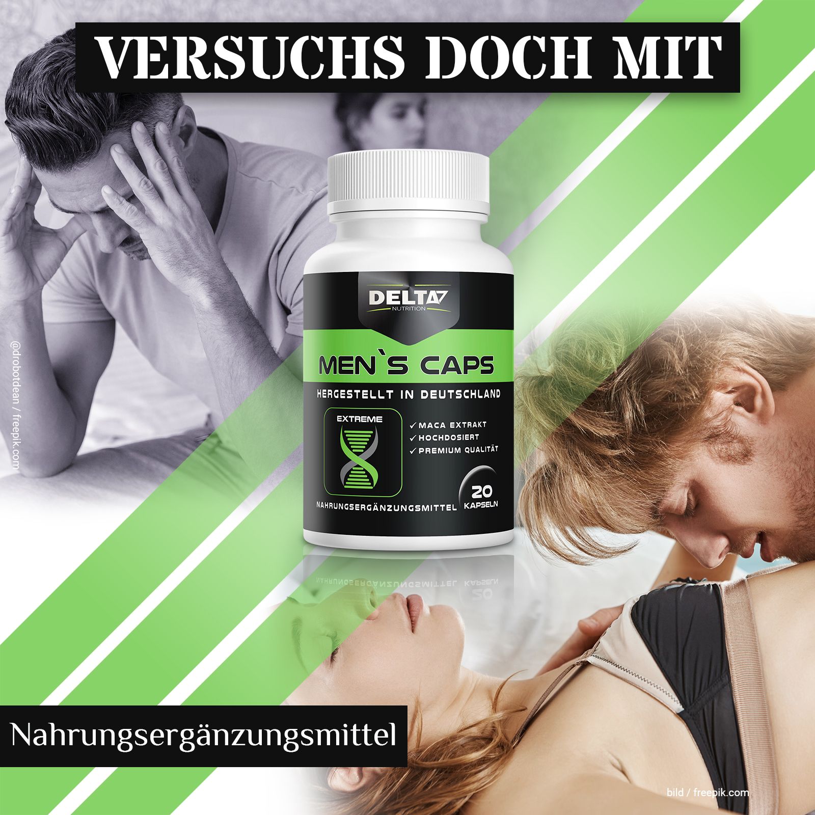 Men's Caps | Delta7 Nutrition