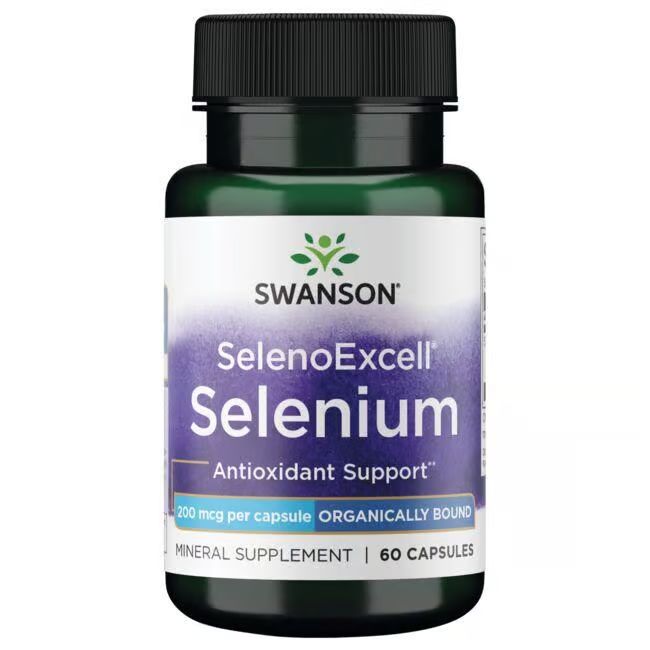 Swanson SelenoExcell Selen 200 mcg 60 Pc