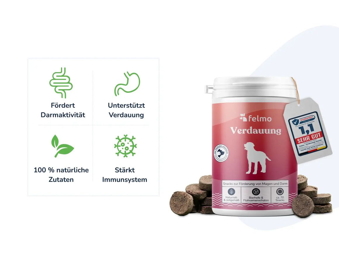 felmo Verdauungs-Snacks für Hunde