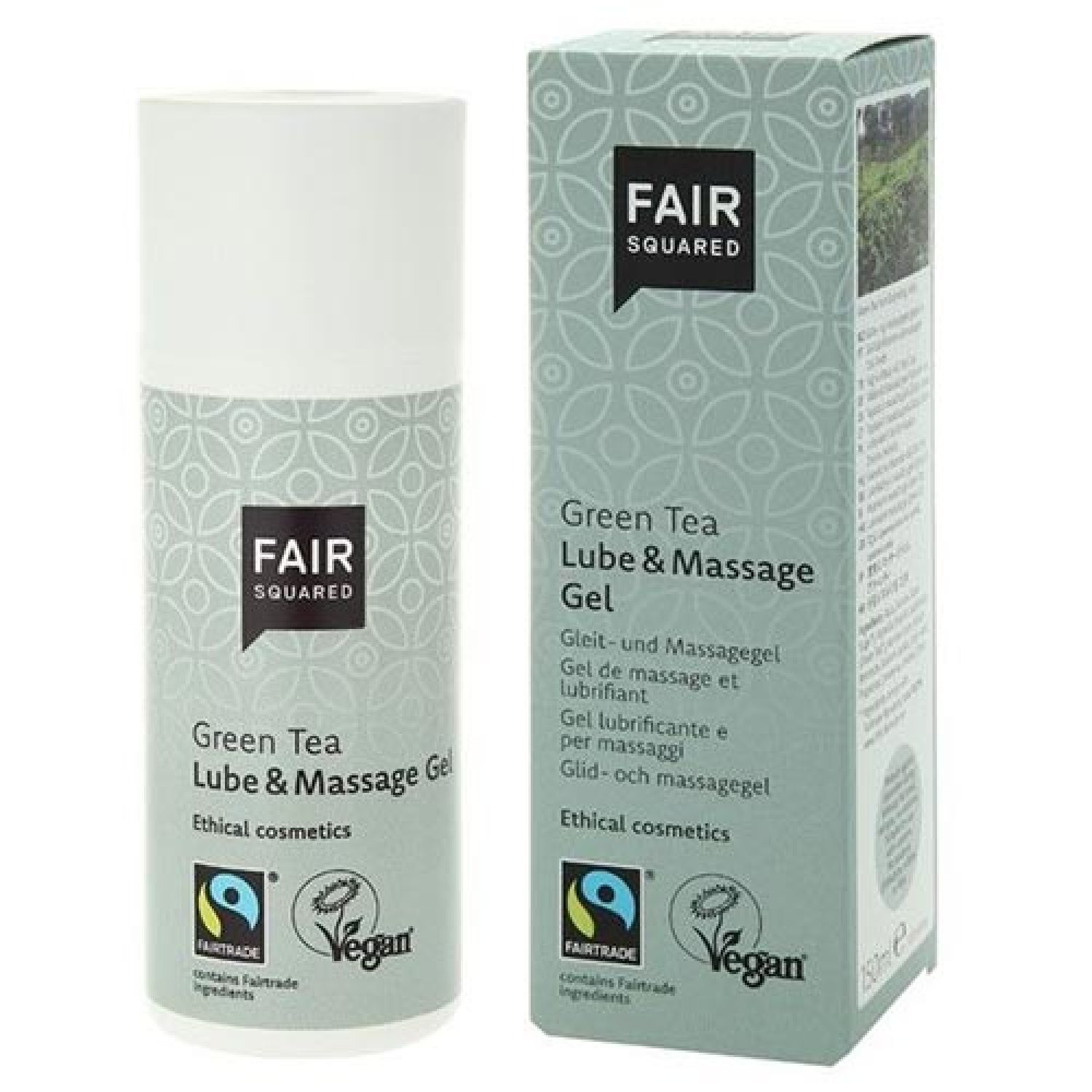 FAIR SQUARED Lube & Massage Gel Green Tea