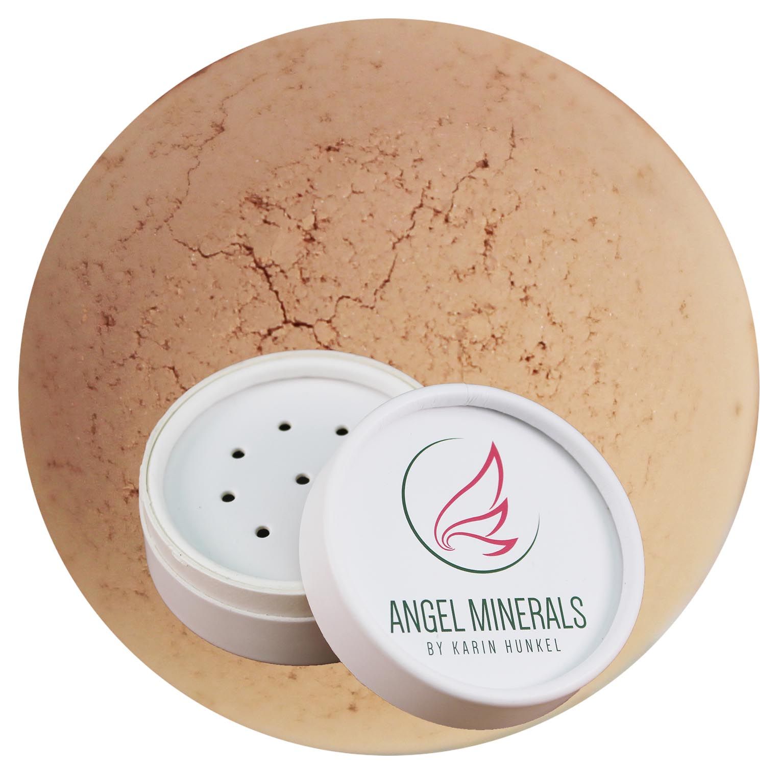 Angel Minerals VEGAN Mineral Foundation - R4 Powder Rose Eco - 5g