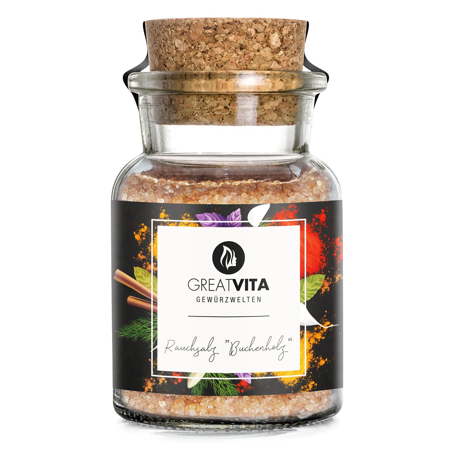 GreatVita Rauchsalz im Glas