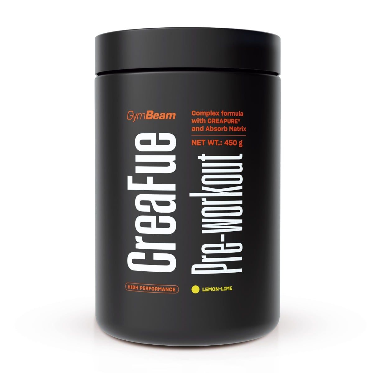 GymBeam CreaFue Pre-Workout Creapure Pulver 450 g