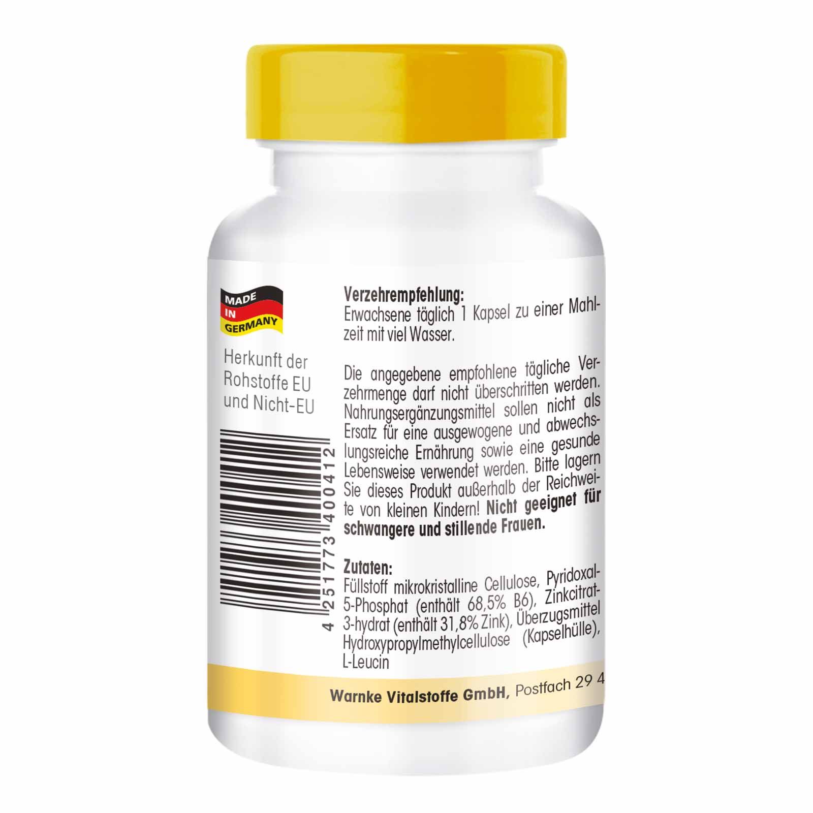 Warnke Vitalstoffe | Pyridoxal-5-Phosphat
