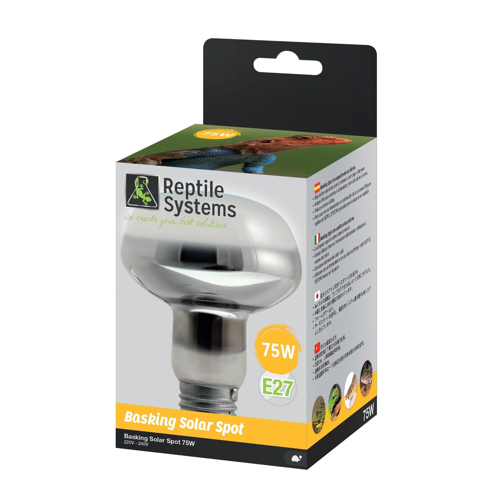 Reptile Systems - Basking Solar Spot E27 - Spot Strahler für Terrarien
