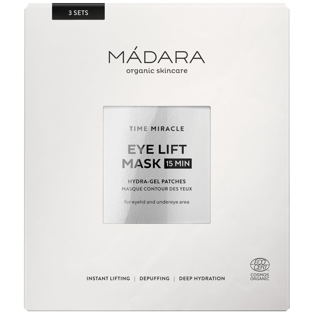 Madara Time Miracle Hydra-Gel Augenpatches, 3er Pack