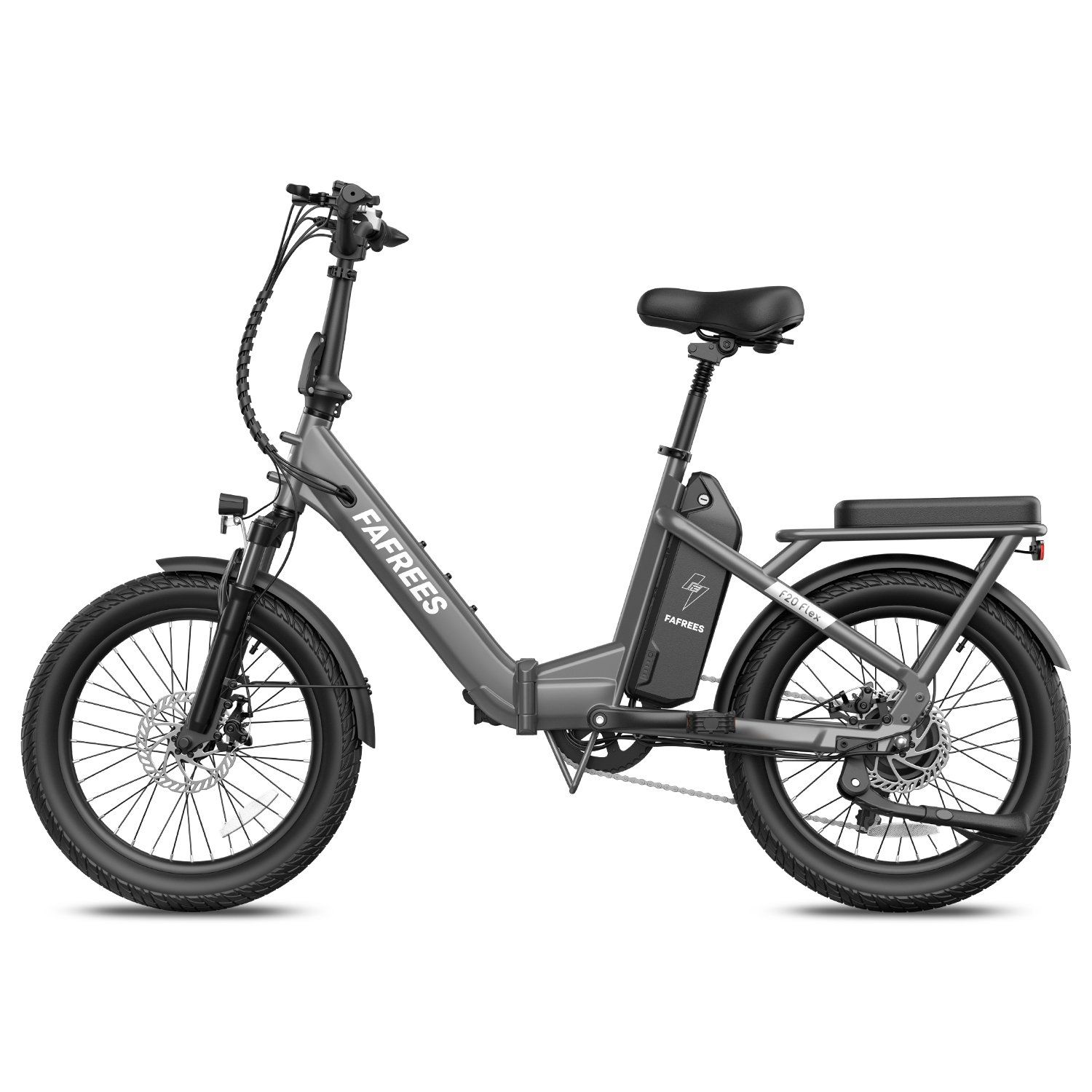 FAFREES F20 Flex E-Bike für Pendler mit 36V 20Ah Akku / 100 km Reichweite