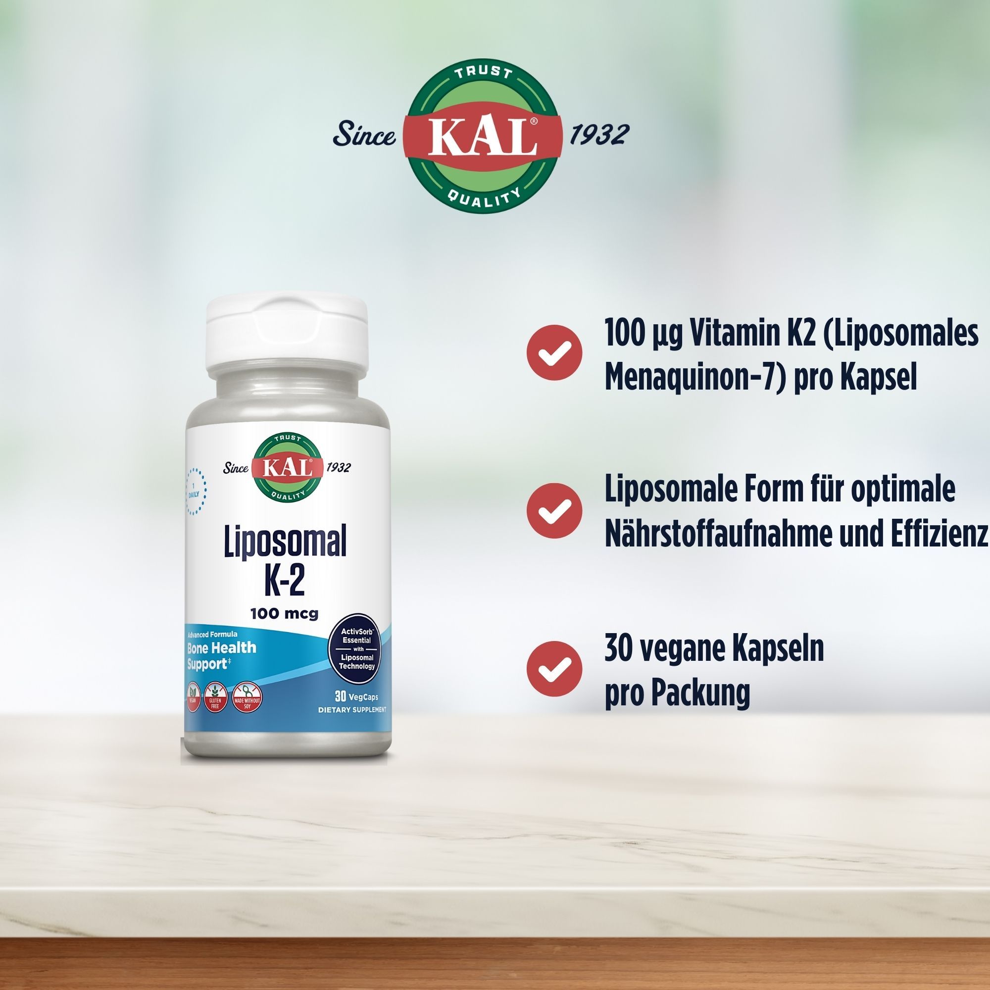 KAL Liposomales K2 100 mcg