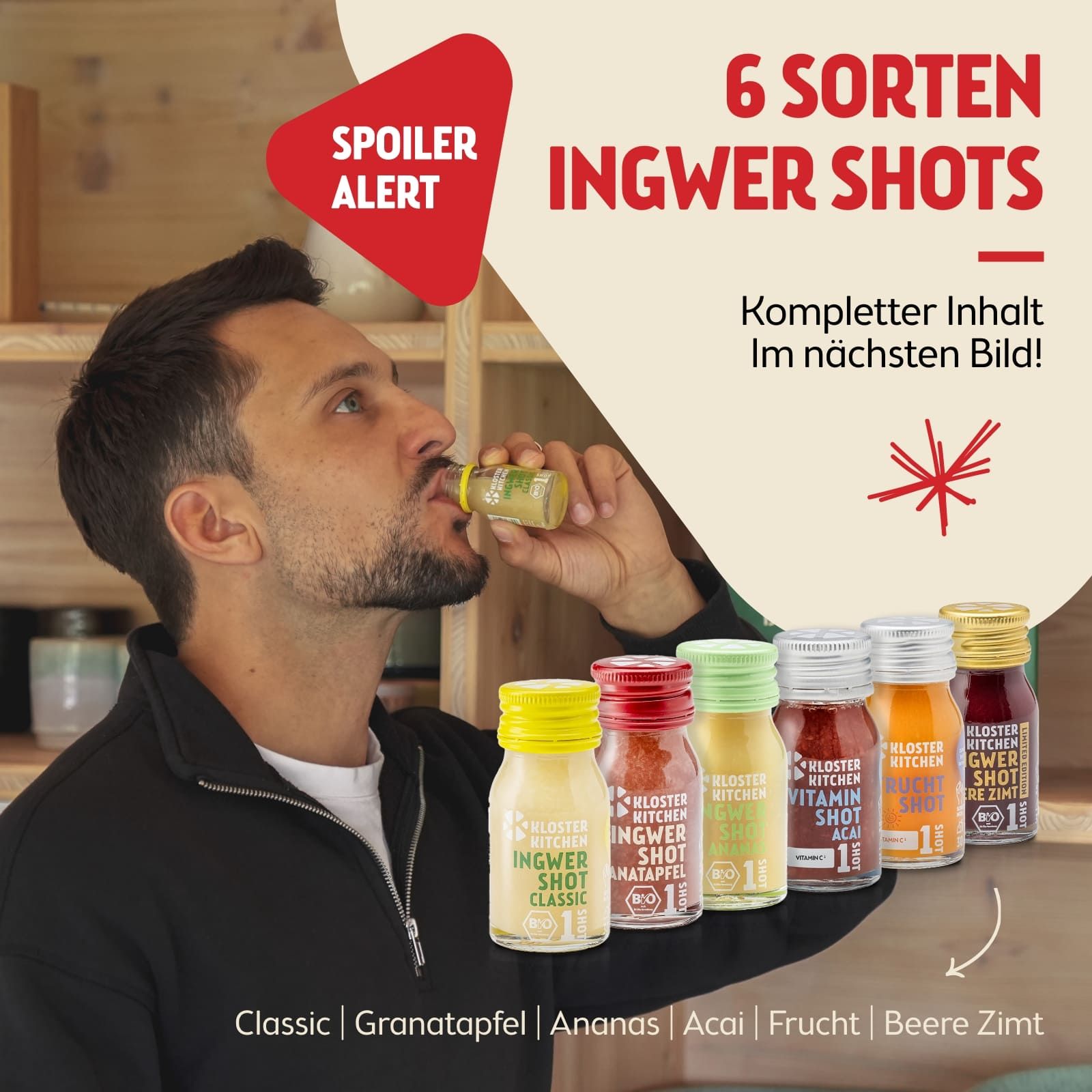 Kloster Kitchen Adventskalender 2025 (inkl. 0,25€ Pfand)