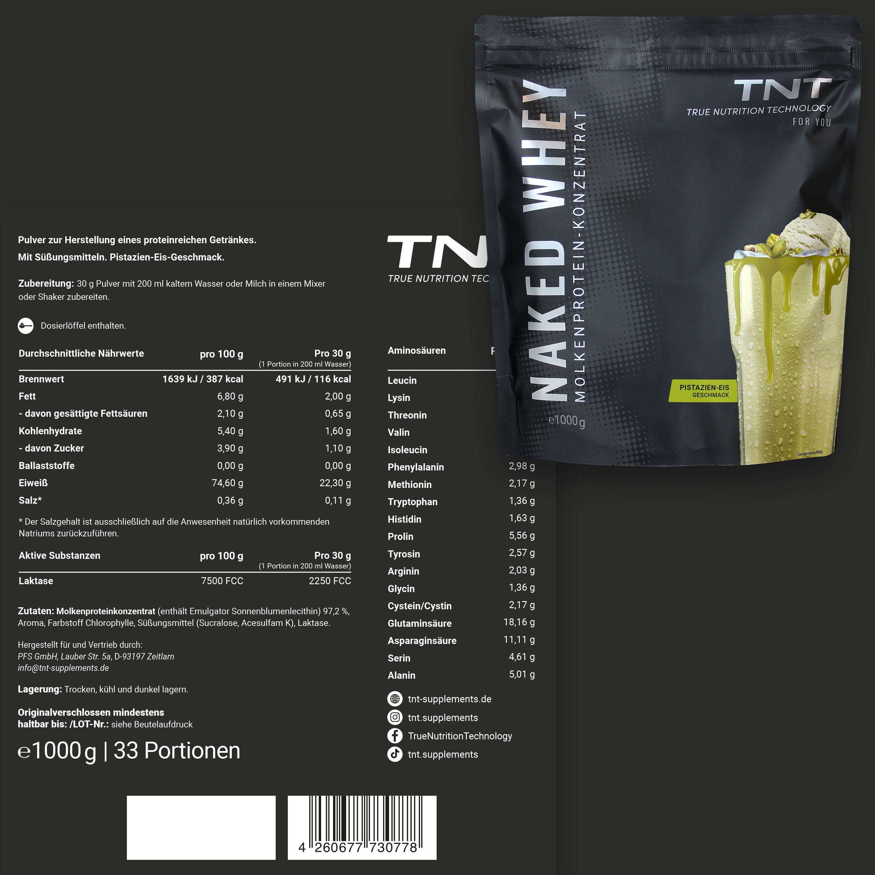 TNT Naked Whey Protein