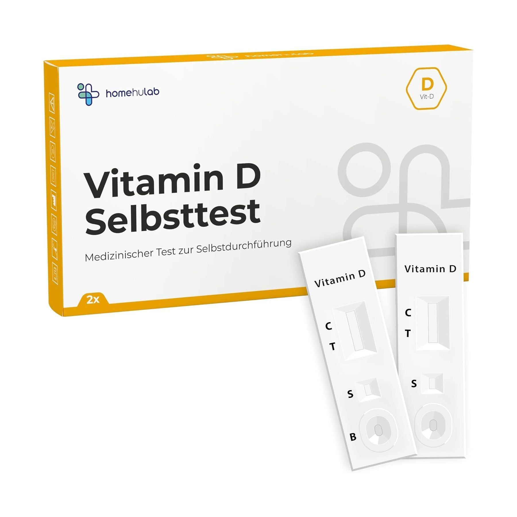 HomeHuLab  Vitamin-D Test – einfacher Schnelltest für Zuhause