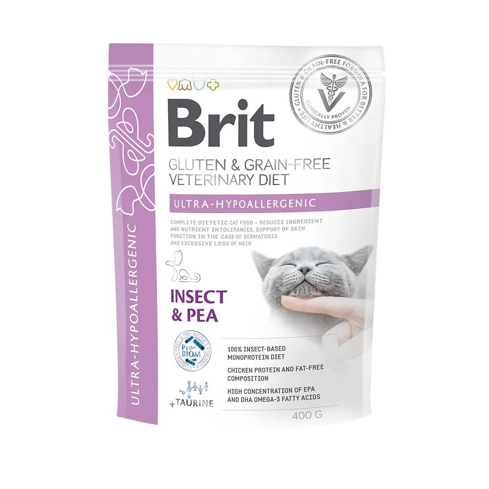 Brit Veterinary Diet - Cat - Ultra-hypoallergenic